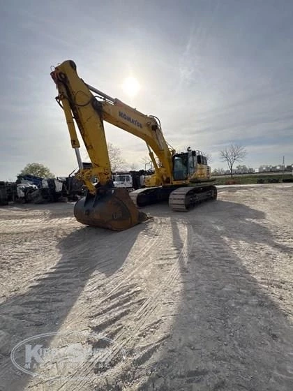 Front of used Komatsu Excavator